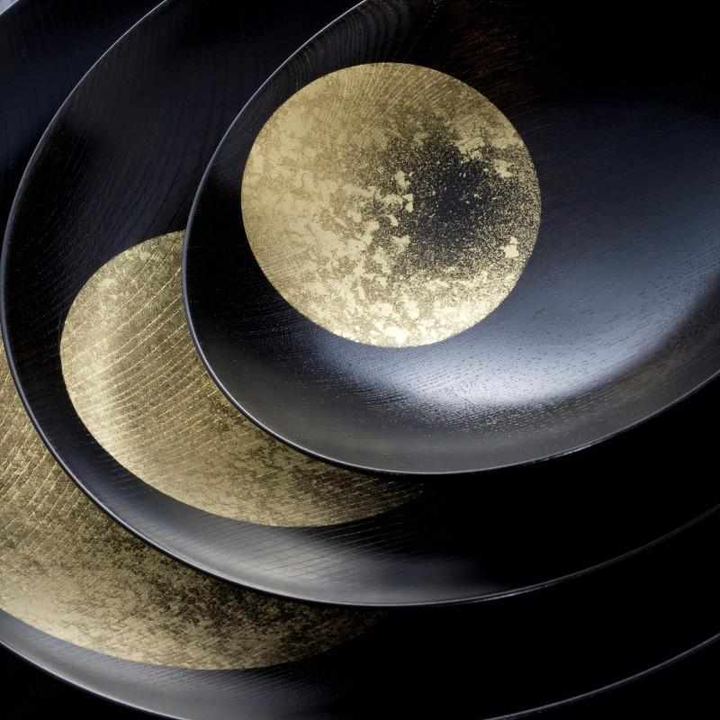 【ボウル】おぼろ月 6寸 (漆) | 金沢箔 | 箔一 - Image 5