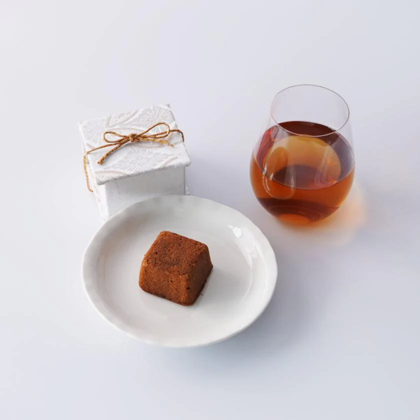 【焼き菓子】ジュエリーボックス <フィナンシェ1つ入> 内箱あり|西陣織 - Image 2