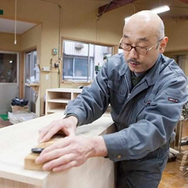 【加茂桐箪笥】想ひ凾 (野本桐凾製作所) 桐の飾り棚 (黒 ウレタン) (大型配送料2,500円) - Image 16