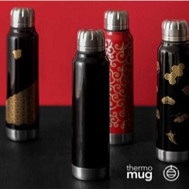 【アンブレラボトル】thermo mug × 土直漆器 うるし波千鳥 (ブラック) | 越前漆器 | 匠市 - Image 19