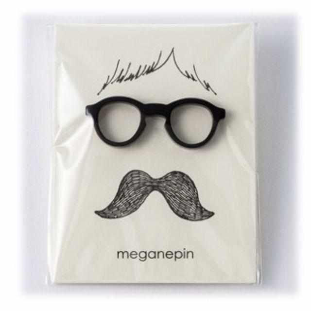 【ピンバッチ】ラペルピン・メガネホルダーになるピンバッチ megane pin (ブラウン) | 鯖江の眼鏡 | 匠市 - Image 9