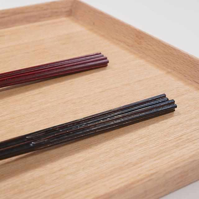 【箸】モダン hanataba urushi 赤 | 若狭の塗箸 | 箸蔵まつかん - Image 6