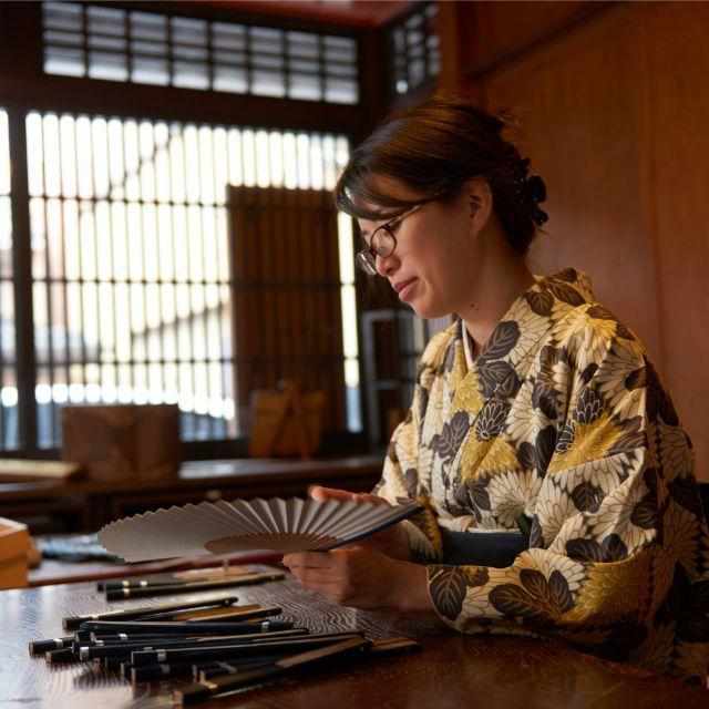 【扇子】色は匂へと 香りの扇 うつし香 春めく×桜香 (男女兼用) | 京扇子 | 大西常商店(名入れ受付停止中) - Image 7