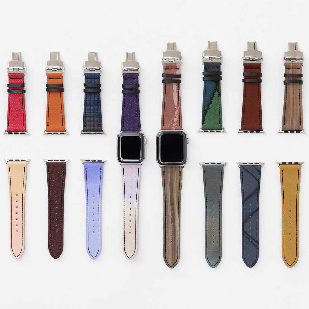 【アップルウォッチバンド】Chameleon Band for Apple Watch 45(44,42)mm (上部 12時側) E | 京友禅 - Image 6