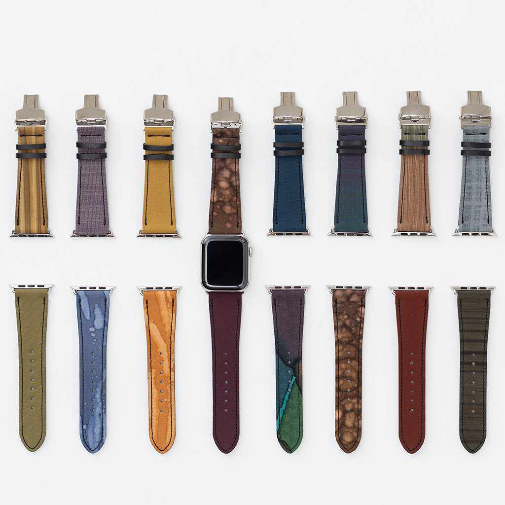 【アップルウォッチバンド】Chameleon Band for Apple Watch 45(44,42)mm (下部 6時側) F | 京友禅 - Image 22