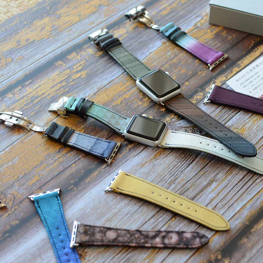 【アップルウォッチバンド】Chameleon Band for Apple Watch 45(44,42)mm (下部 6時側) F | 京友禅 - Image 7