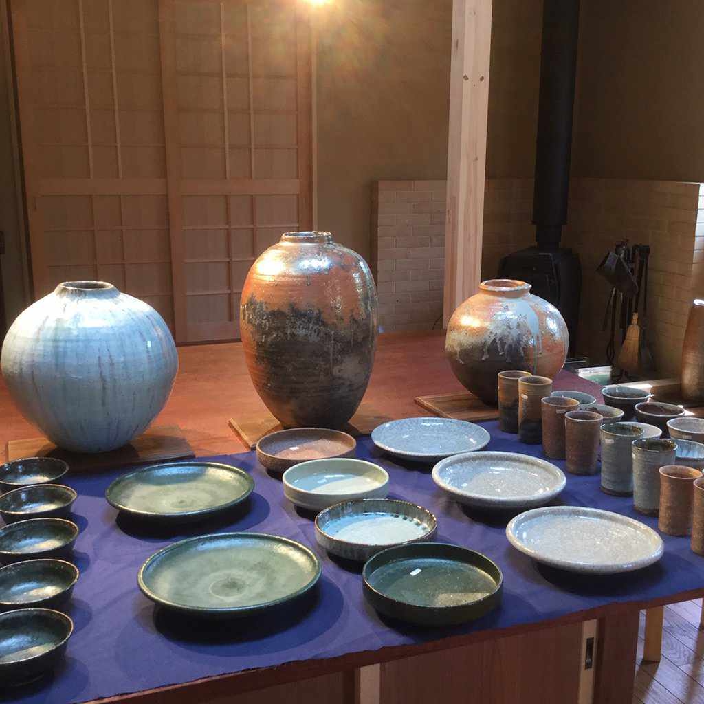 【伊賀焼】ましの窯 よもぎ釉 七寸輪花鉢 - Image 4