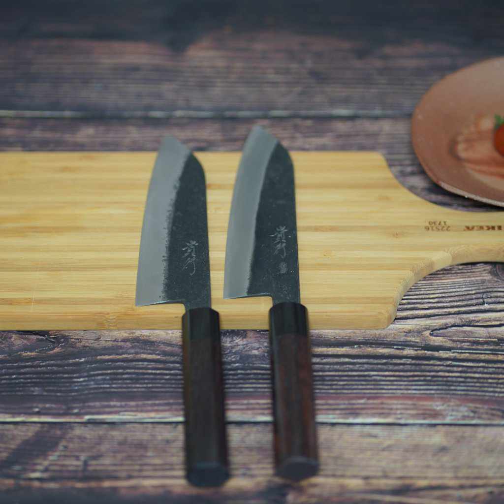 【三徳包丁】本鍛造 黒打 三徳包丁 170mm | 越前打刃物 | 鍛冶工房いわい - Image 8