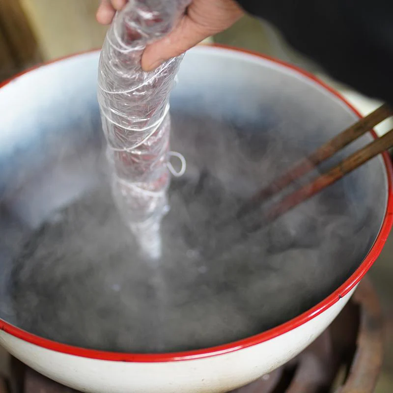 【絞り染め】三毳山麓工房 ストール ナスカ地紋 ブルー - Image 11
