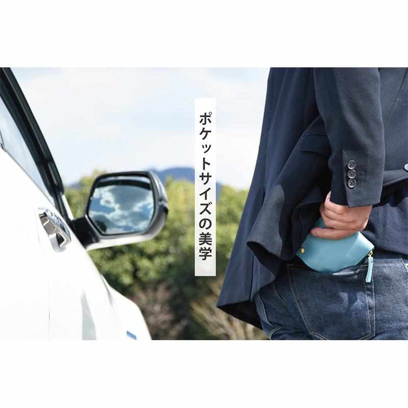 【本革キーケース】SMART MOVE! -type1 | アナログキーポケットタイプ- Vesper Brown (夕照の塔) | RAKUKEI - Image 18