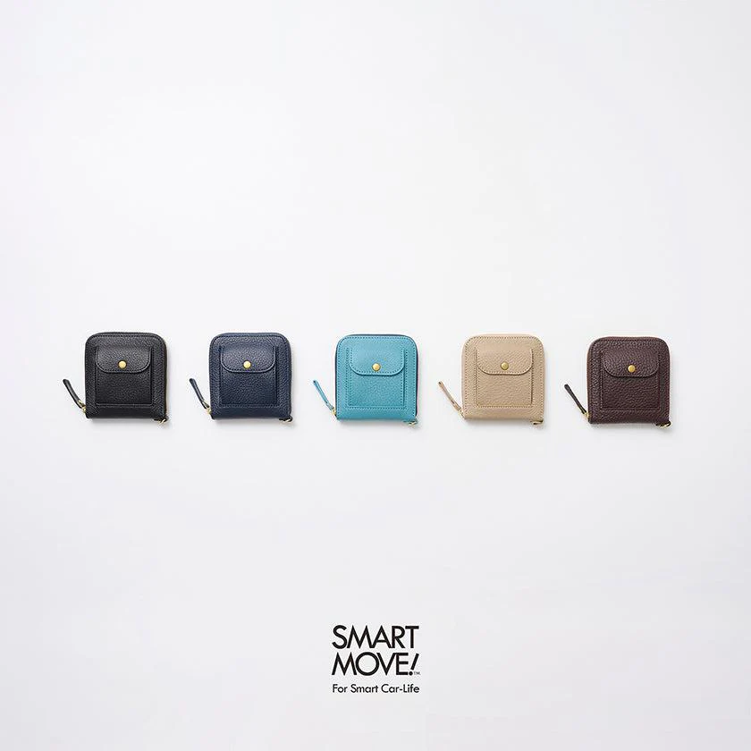 【本革キーケース】SMART MOVE! -type2 | コインポケットタイプ- Vesper Brown (夕照の塔) | 革加工 | RAKUKEI - Image 14