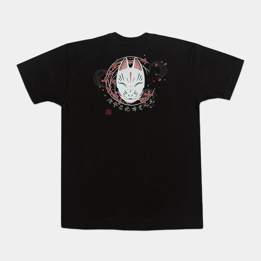 【Tシャツ】狐 | シルクスクリーンプリント