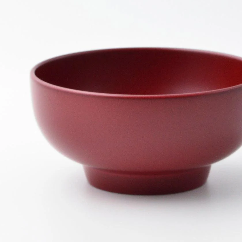 【お椀】COMMON 汁椀 RED | 波佐見焼 | 西海陶器 - Image 6
