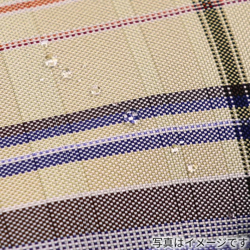 【ポーチ】撥水加工 西陣織シルク がばっと開くアクセサリーポーチ マルチチェック (アッシュグレー) | 西陣織 | Atelier Kyoto Nishijin - Image 7
