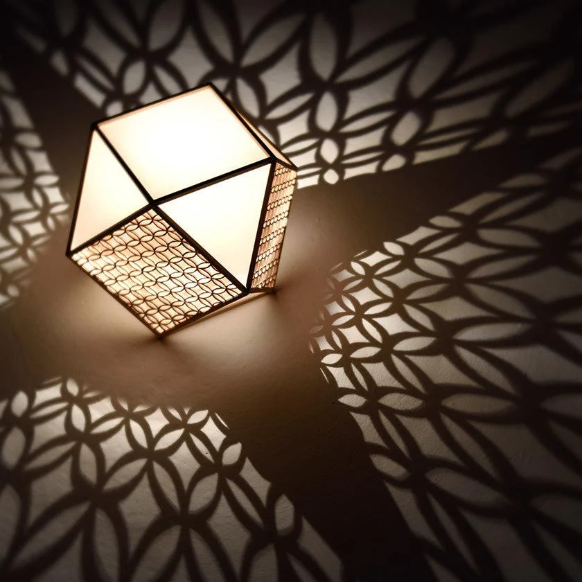 【スタンドライト・照明】KIRIKO Stand Light 七宝 (S-Lサイズ) | 京指物 | 村山木工 (大型配送料2,500円) - Image 3