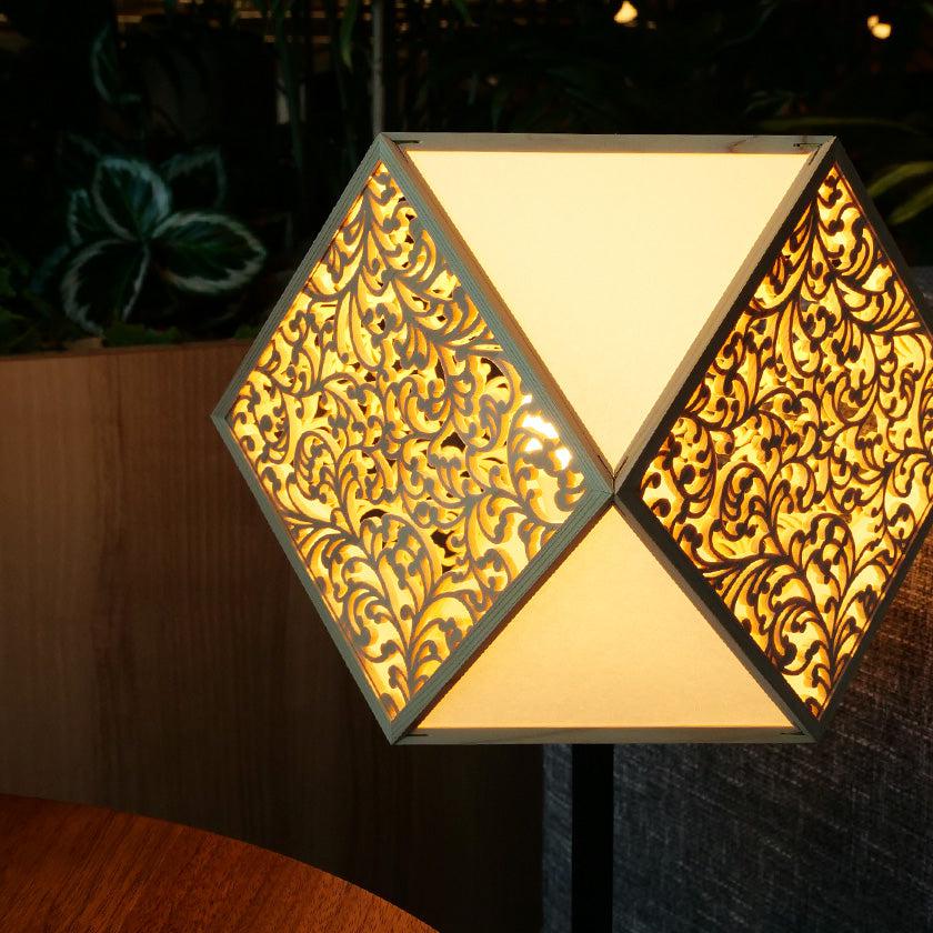 【ペンダントライト・照明】KIRIKO Pendant Light 桝形 (S-Lサイズ) | 京指物 | 村山木工 (大型配送料2,500円) - Image 8